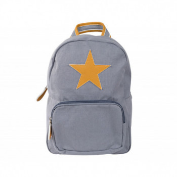 TUTETE MOCHILA ORION  GRIS  ESTRELLA CUERO