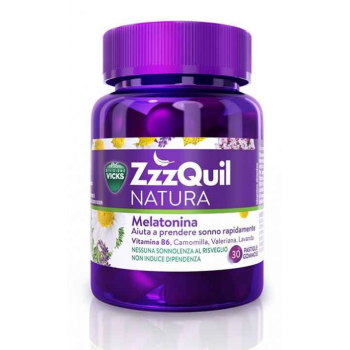 ZZZQUIL NATURA Melatonina 30gummies