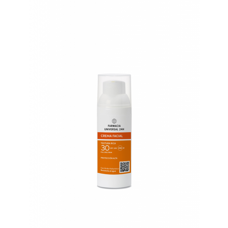 FARMACIA UNIVERSAL Crema rica SPF 30 50 ml