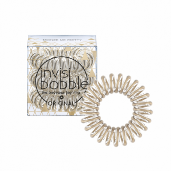 Coletero invisi bobble color bronce 3 uds