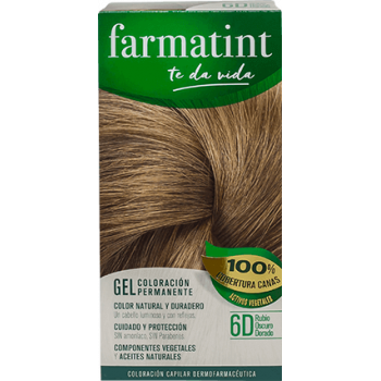 Farmatint 6D rubio oscuro dorado 135ml