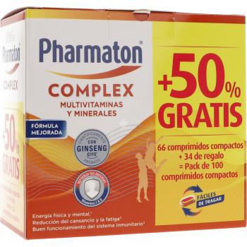 PHARMATON Complex 100 comprimidos pack promocional