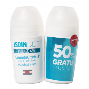 ISDIN Lambda Control Desodorante Roll-On Emulsionante 2 x 50 ml