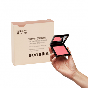 SENSILIS Velvet Blush Colorete Hidratante en Polvo Color 02 Coral 10 g