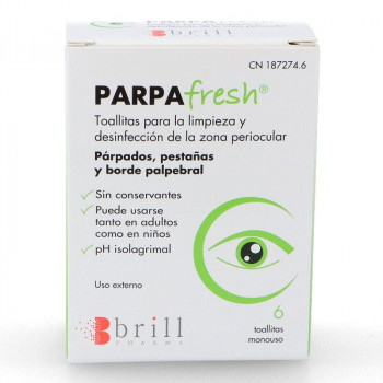 Brill Pharma Parpafresh 6 Toaliitas