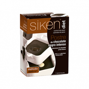 SIKENDIET Postre Chocolate Negro 7S