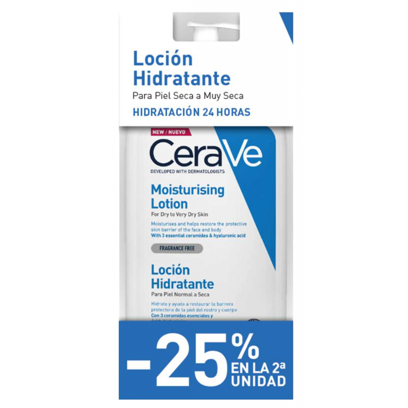 CERAVE Duplo Loción Hidratante 2 x 473 ml