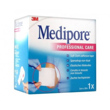 3M MEDIPORE Malla 1 Rollo 10m x 5cm