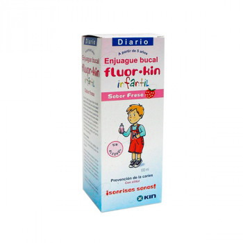 FLUOR KIN Infantil 0,2 Semanal Enjuague 100ml