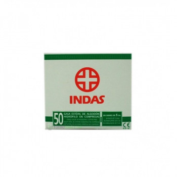 INDAS Gasas 50 Uds