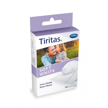 TIRITAS Soft white 6 Cm X 1M 1 Ud