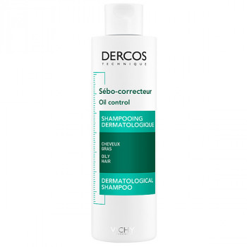 VICHY Dercos Champú Sebo-Corrector cabello graso 200 ml