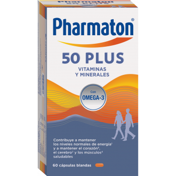 PHARMATON 50 Plus 60 Cápsulas