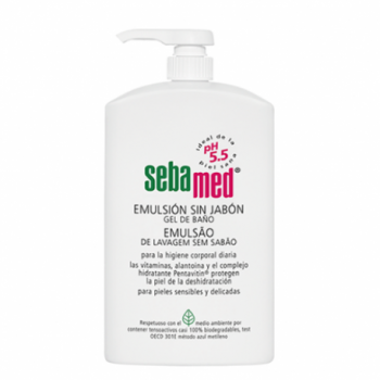 SEBAMED Emulsión sin Jabón Gel de Baño  1 L