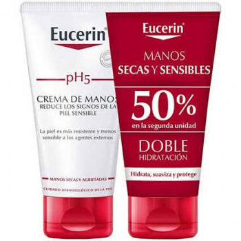 EUCERIN pH5 Pack Crema de Manos 75 ml + 75 ml