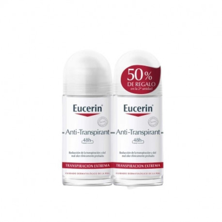 EUCERIN Duplo Desodorante Antitranspirante 48h 2 x 50 ml