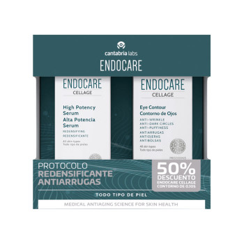 ENDOCARE Cellage Pack Sérum Alta Potencia 30 ml + Cellage Contorno de Ojos 15 ml