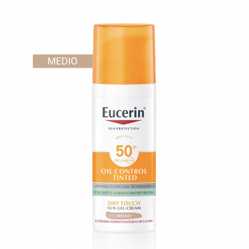 EUCERIN Oil Control con Color SPF50+ 50 ml