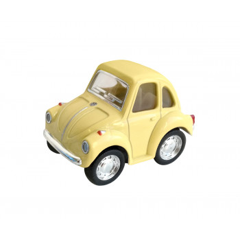 TUTETE Mini Coche Little Beetle Amarillo