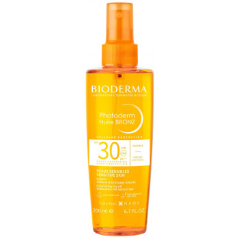 BIODERMA Photoderm Bronz Aceite Seco Invisible SPF 30 200 ml