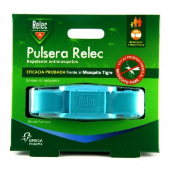 RELEC Pulsera Antimosquitos Repelente Turquesa