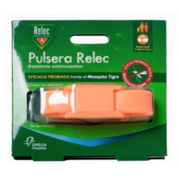 RELEC Pulsera Antimosquitos Repelente Rosa