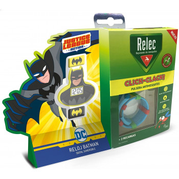 RELEC Pulsera Antimosquitos Repelente Batman