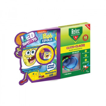 RELEC Pulsera Repelente Bob Esponja Baloncesto