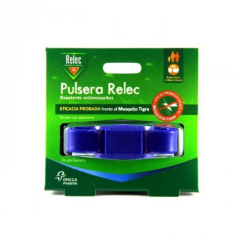 RELEC Pulsera Repelente Azul