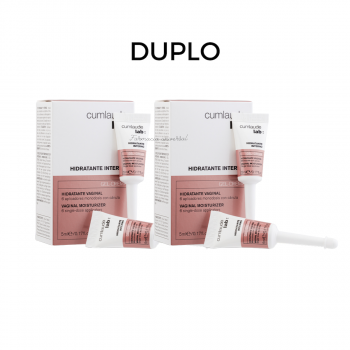 Cumlaude Duplo Crema Hidratante Vaginal Interno 2 cajas x 6 uds