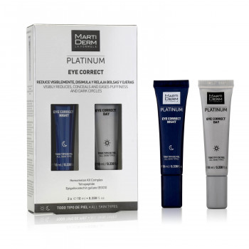 MARTIDERM Platinum Eye Correct Contorno Ojos Noche y Día 10 ml