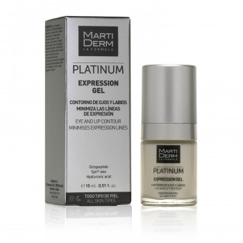 MARTIDERM Platinum Expression Gel Contorno Ojos/Labios 15 ml