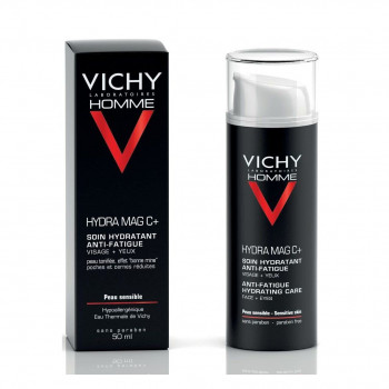VICHY Homme Hydra Mag C+ tratamiento hidratante fortificante 50 ml