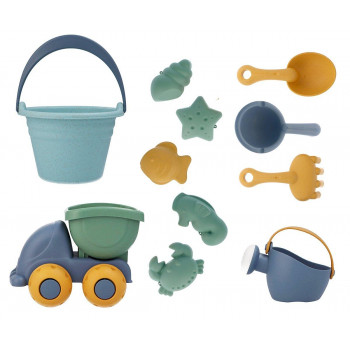 TUTETE Set Juguete de Playa Bioplástico Ocean Harves 6 uds