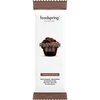 FOODSPRING Barrita proteica muffin chocolate 60 g