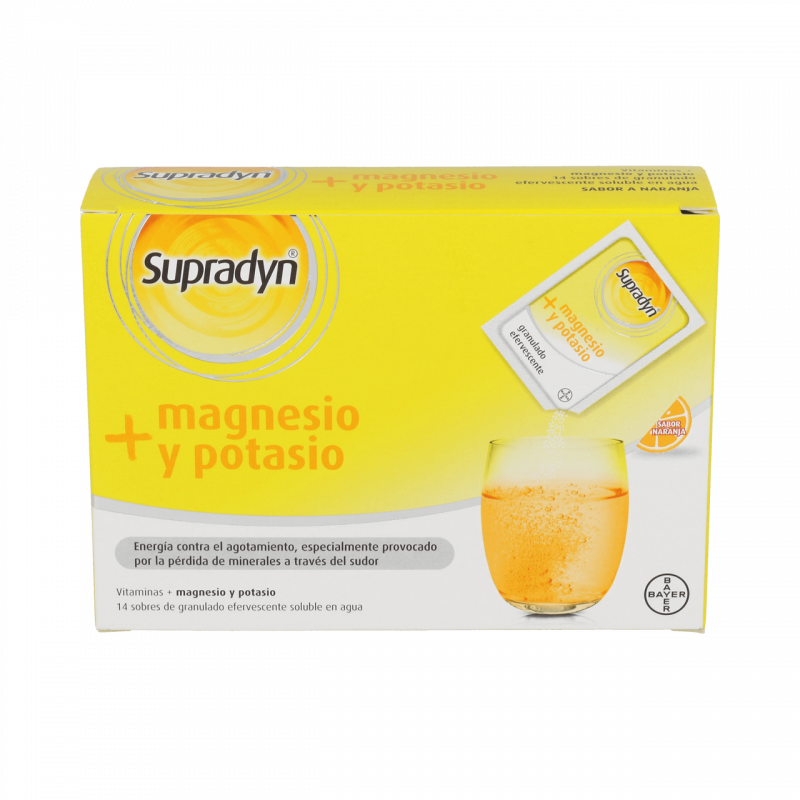 SUPRADYN Magnesio Potasio 14 Sobres