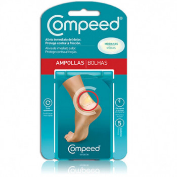 COMPEED Ampollas Medianas 5 Unidades