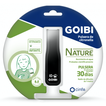 GOIBI Nature Pulsera de Citronella Negra 1 ud