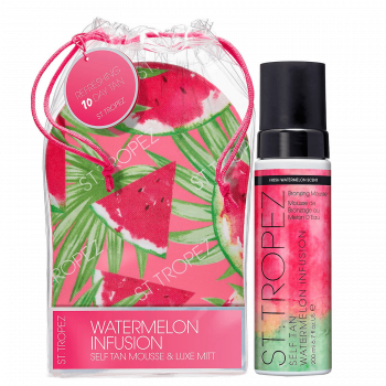 ST TROPEZ KIT Watermelon espuma 200ml  + guante