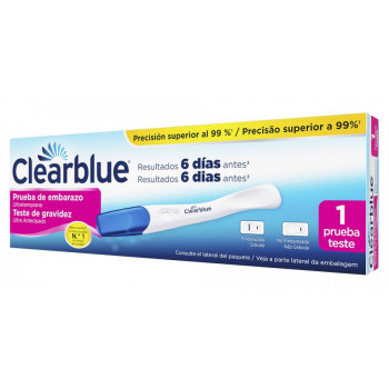 CLEARBLUE Test de Embarazo Detección Ultratemprana