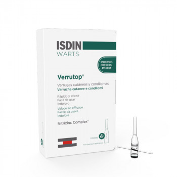 ISDIN Verrutop 4 Ampollas 0,10 ml