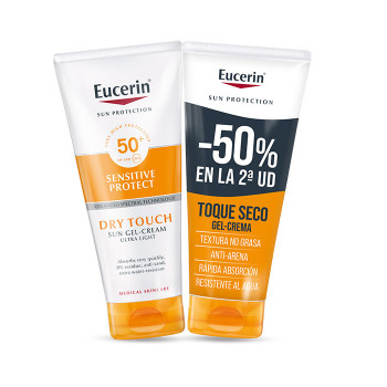 EUCERIN Duplo Sun Protection SPF 50+ Toque Seco 200 ml 2º Ud -50%