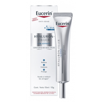 EUCERIN Hyaluron Filler Contorno de Ojos Antiarrugas 15 ml