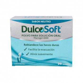 DULCOSOFT Polvo para Solución Oral Sabor Neutro 20 Sobres