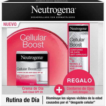 NEUTROGENA Pack Cellular Crema Día 50 ml + Contorno