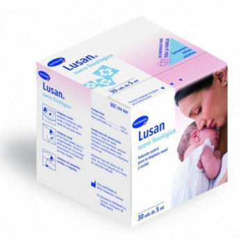 LUSAN SUERO FISIOLOGICO MONODOSIS 5 ML 30 U