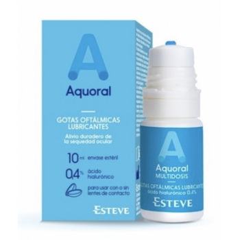 AQUORAL Gotas Oftálmicas Lubricantes Estéril 10 ml