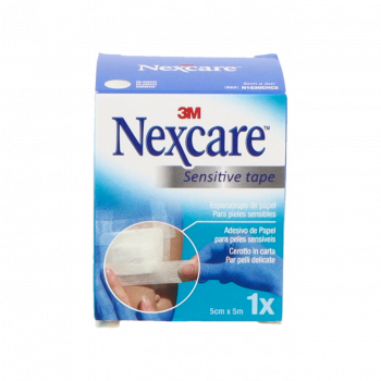 NEXCARE Esparadrapo Hipoalérgico Color Blanco 1 Ud 5 m x 5 cm