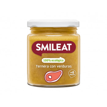 SMILEAT Tarrito Ternera con Verduras Ecológicas 230 g