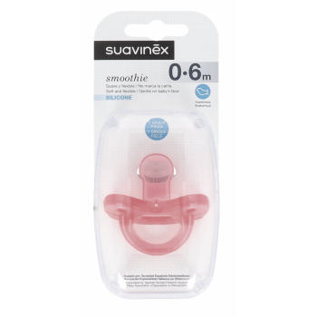 SUAVINEX Chupete Silicona Anatómico 0-6 Meses 1 ud